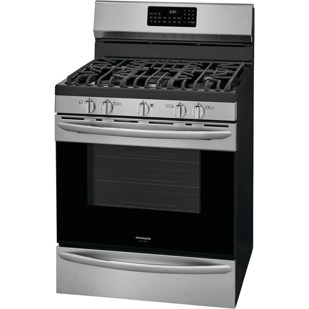 Frigidaire freestanding gas range top